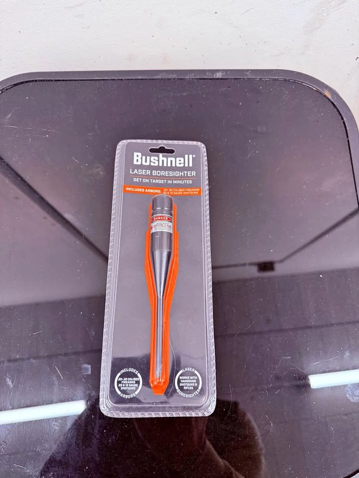 Bushnell Laser Boresighter .22–.50 Caliber with Arbors – New