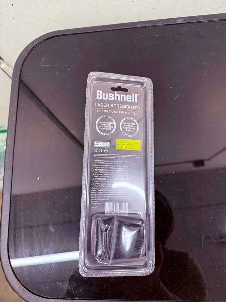 Bushnell Laser Boresighter .22–.50 Caliber with Arbors – New - photo 2