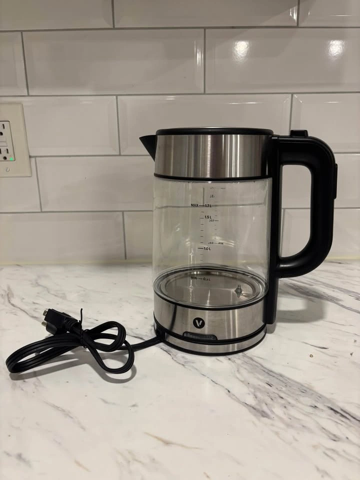 Vida by Paderno 1.7L Variable Temp Glass Kettle - photo 2