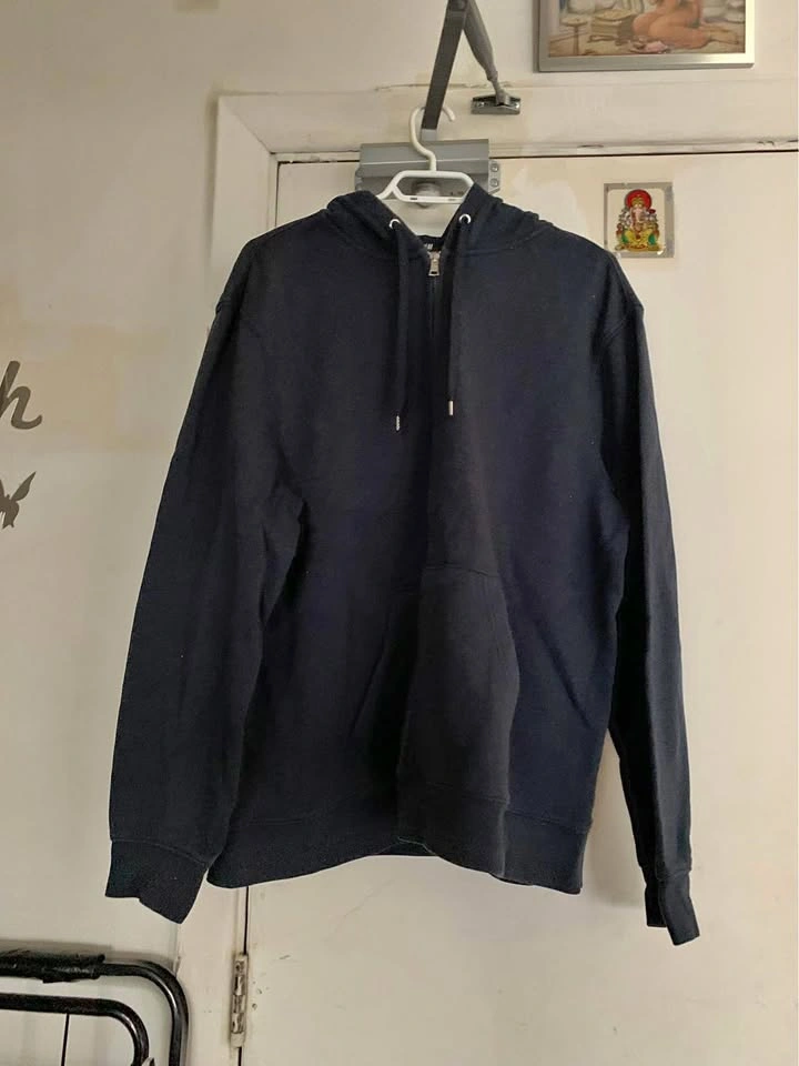 H&M blue hoodie XL