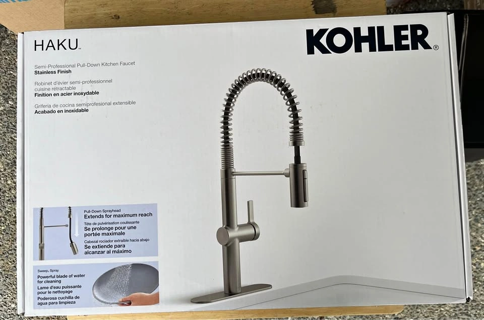 Kohler Haku Semi-Pro Pull-down Kitchen Faucet
