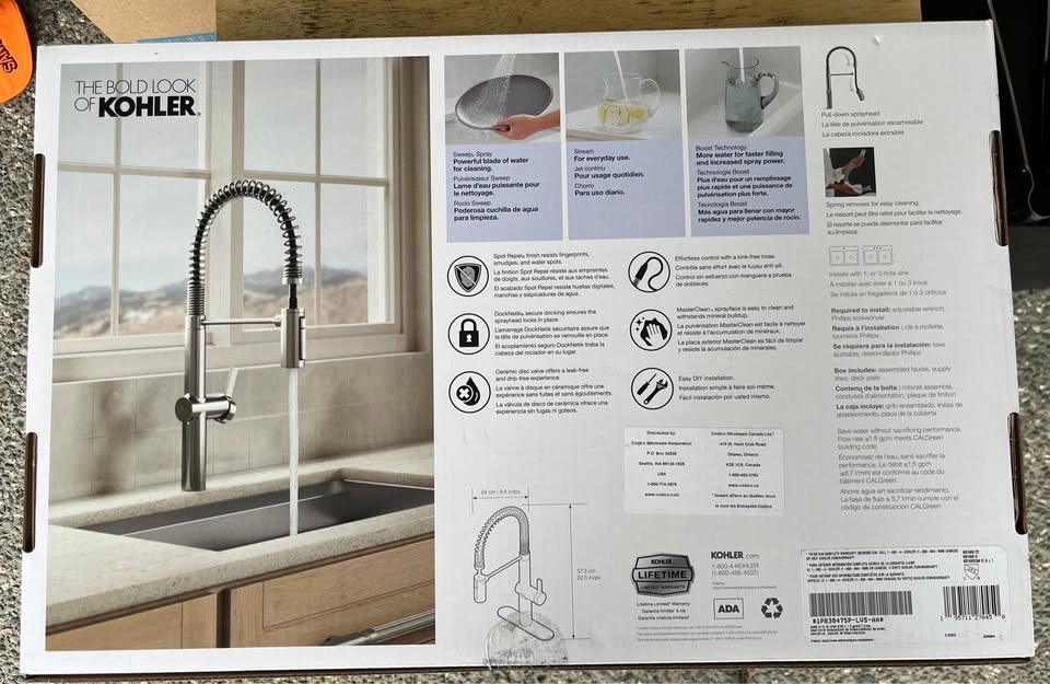 Kohler Haku Semi-Pro Pull-down Kitchen Faucet - photo 2