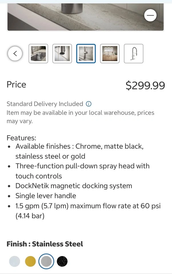 Kohler Haku Semi-Pro Pull-down Kitchen Faucet - photo 3