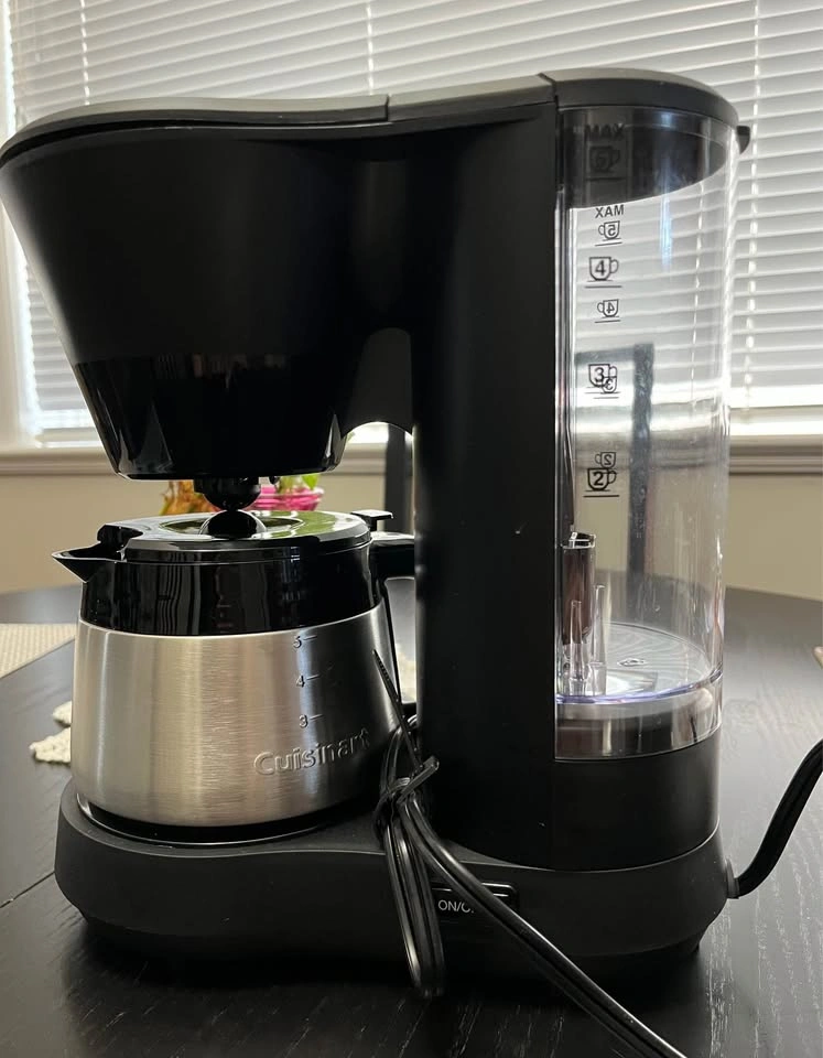 Cuisinart 5-Cup Coffee Maker - Like New - photo 2