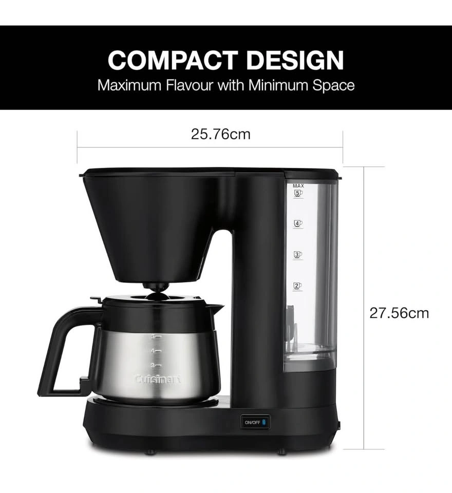Cuisinart 5-Cup Coffee Maker - Like New - photo 4