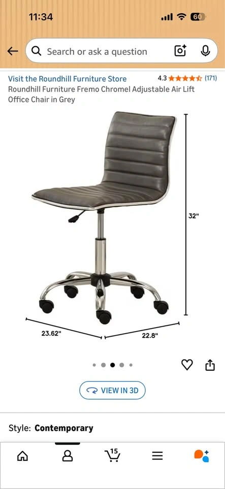 Task Chair - Like New - photo 4