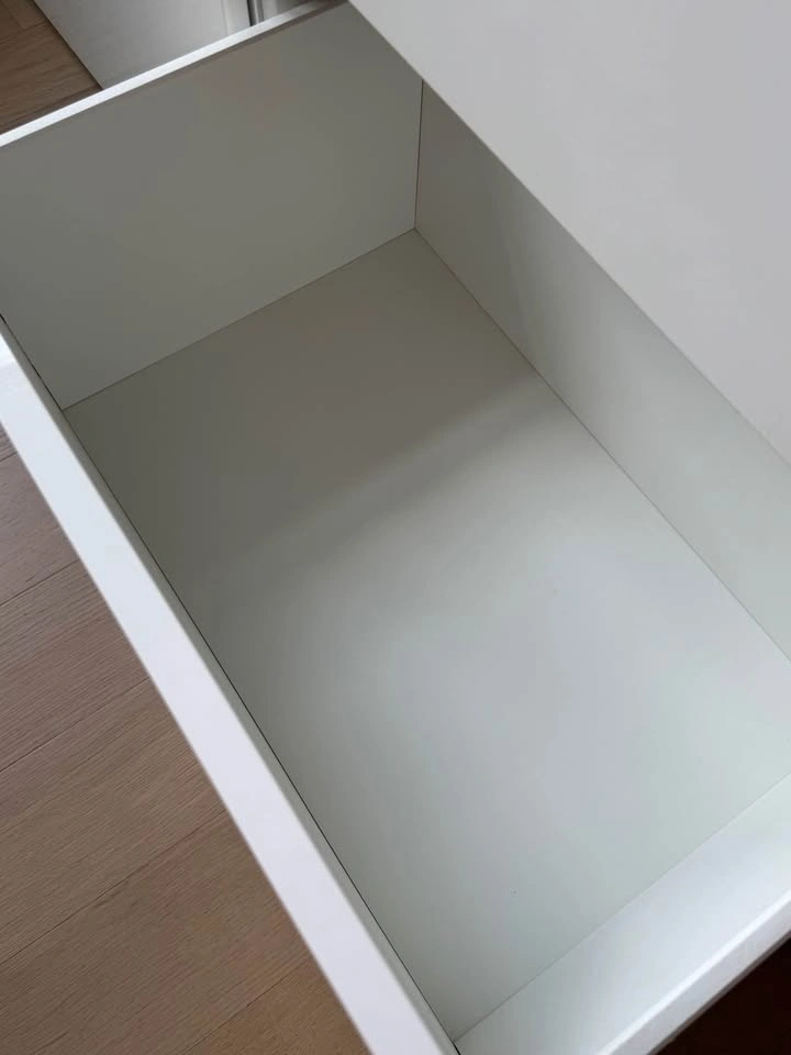 IKEA BESTÅ tv stand / storage cabinet with Drawers - White - photo 4