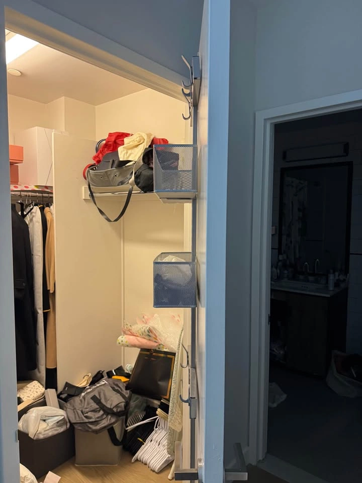 Container Store Elfa Utility Large Over the Door Rack Grey - photo 4