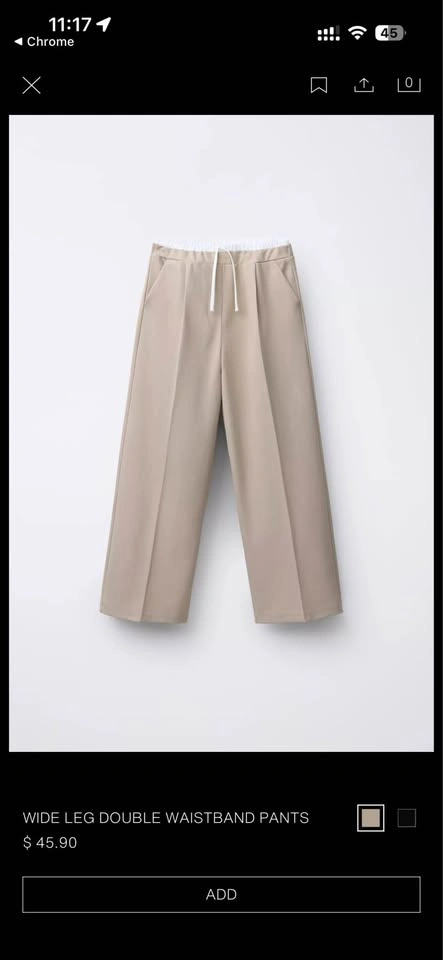ZARA Wide Leg Pants - photo 2