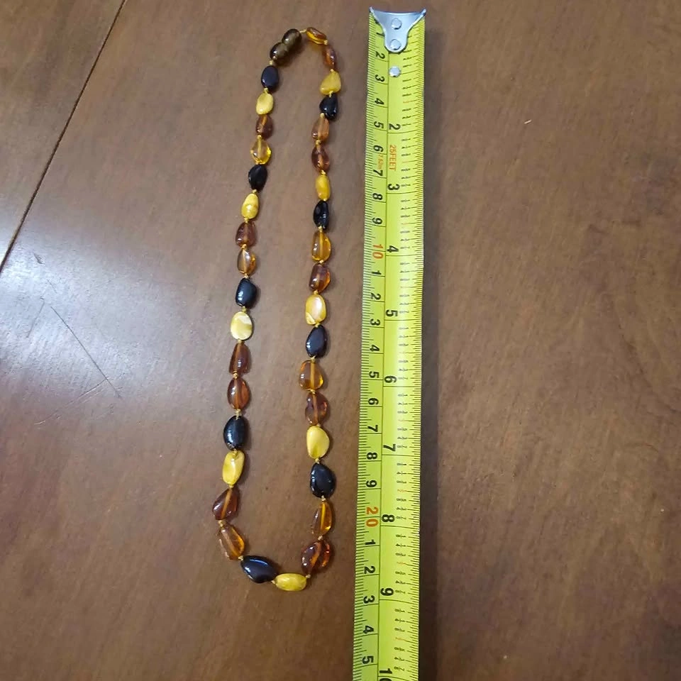 Genuine Amber Bead Necklace - photo 5