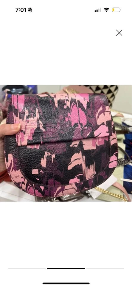 Brand New Ted Baker Leather Crossbody Bag - photo 3