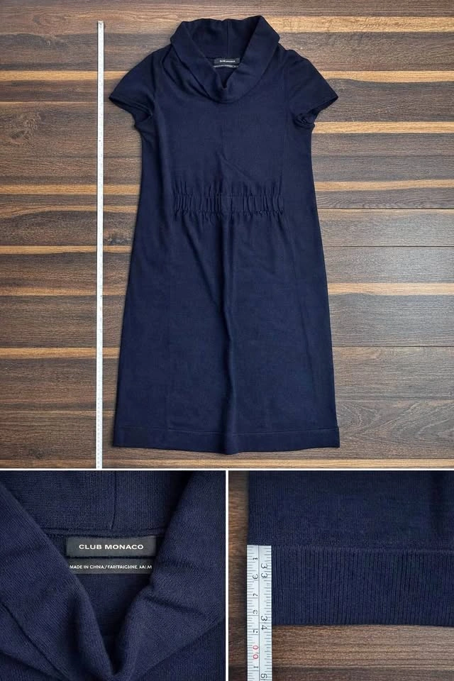 Club Monaco dress - 100% merino wool (size M)