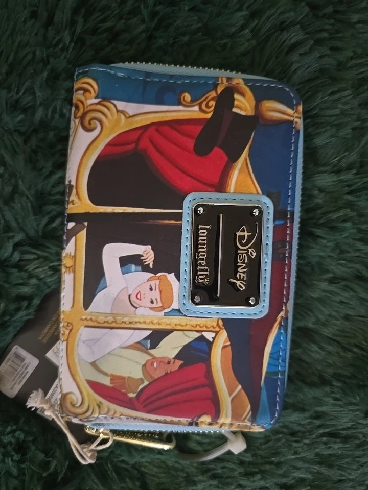 Loungefly Disney Cinderella Princess Scenes Zip Around Wallet - photo 4