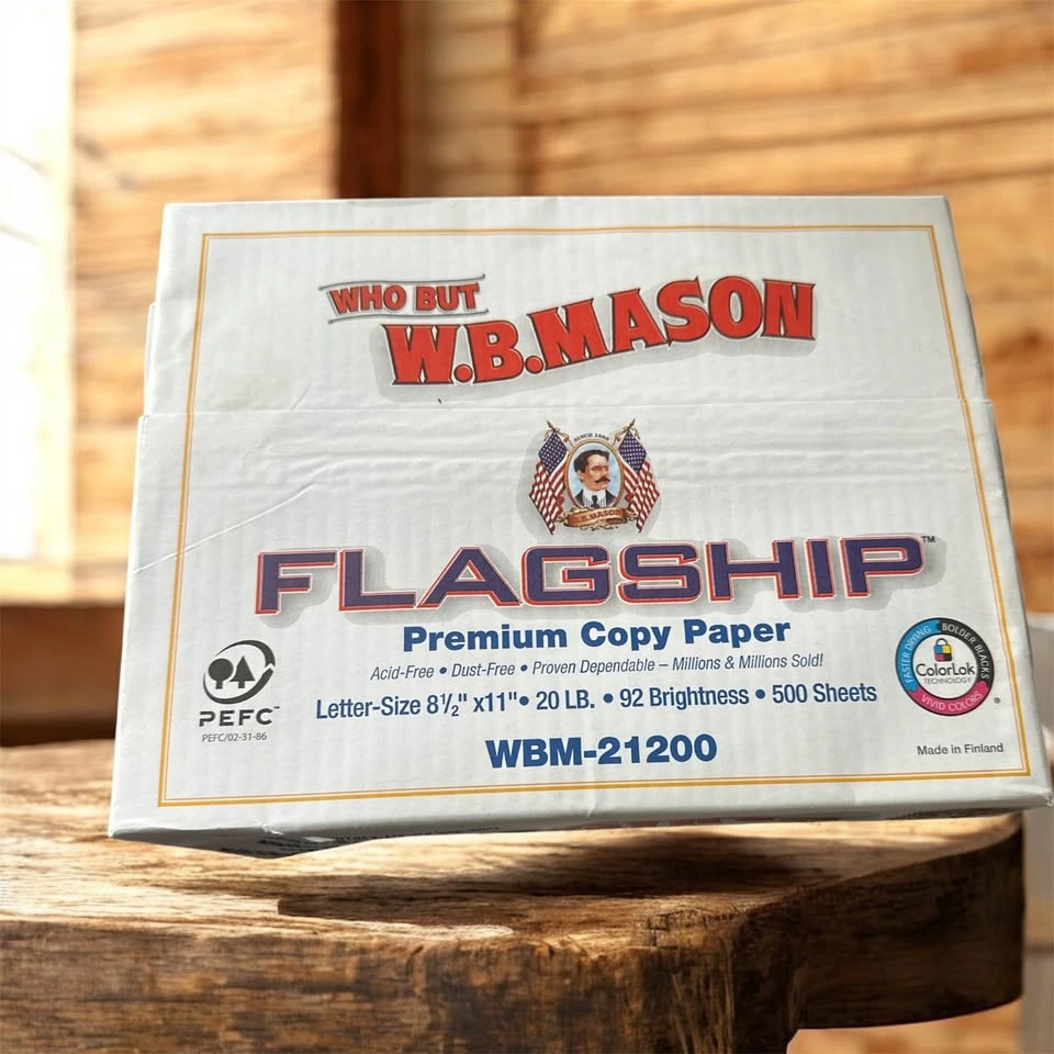 Flagship W.B. Mason Copy Paper, 92 Bright, 20 lb., 500/RM - photo 2