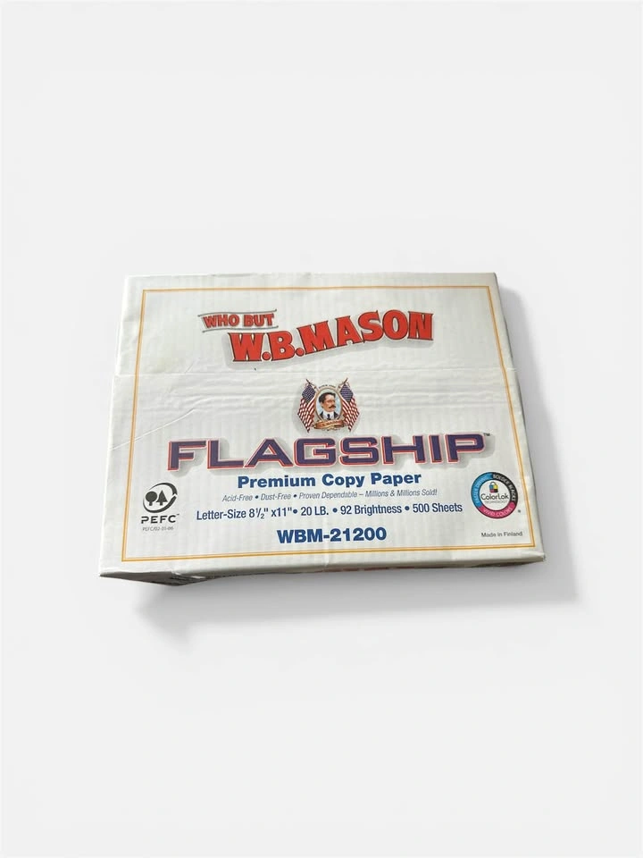 Flagship W.B. Mason Copy Paper, 92 Bright, 20 lb., 500/RM - photo 4