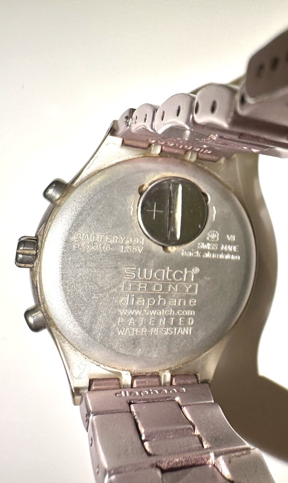 Swatch Irony Diaphane Chronograph Watch - photo 3