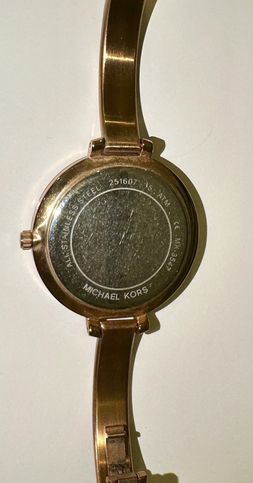 Michael Kors MK3574 Women's Rose Gold Stainless Steel Watch - photo 2