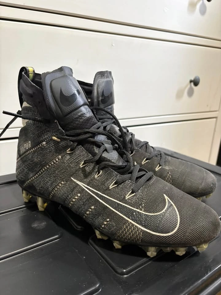 Nike Vapor Untouchable 3 Elite 'Black' Football Cleats - photo 2