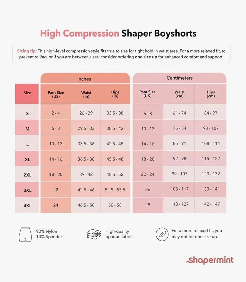 Shapermint High-Waisted Shaper Shorts image indicator(9)
