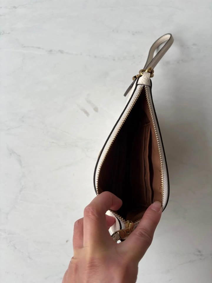Beige Coach Wristlet - photo 3