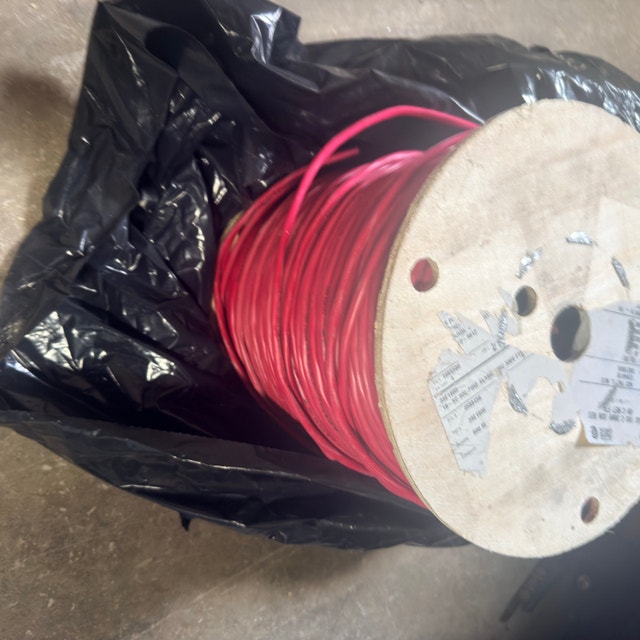 Red Electrical Wire - Full Roll - Best Offer - photo 2