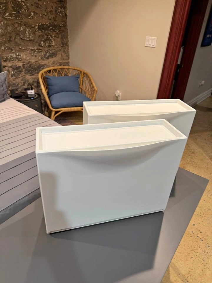 IKEA TRONES White Shoe Storage Cabinets (2 pack)