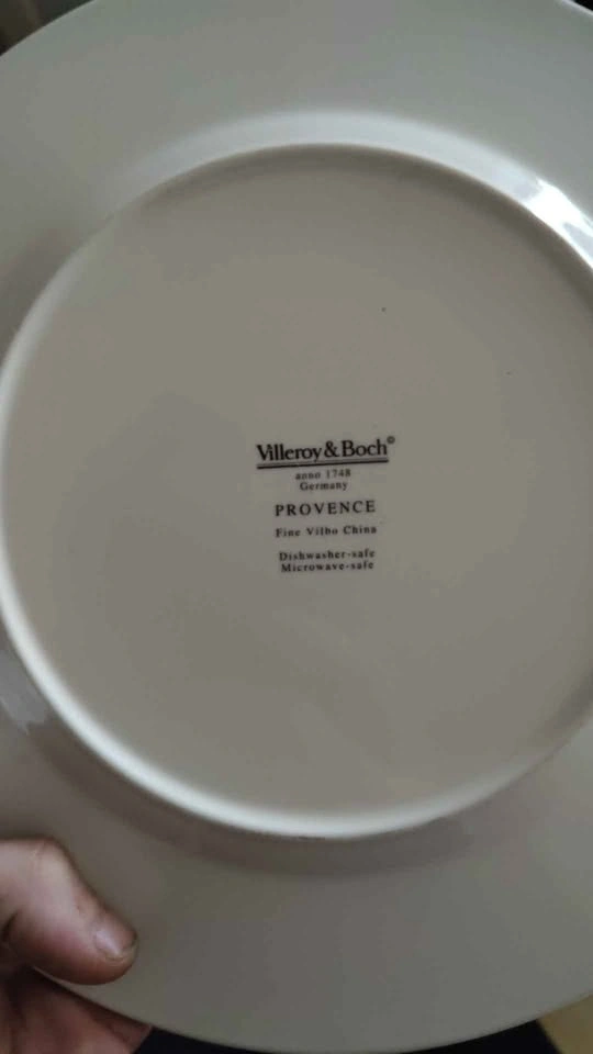 Set of 6 Villeroy & Boch "Provence" Dinner Plates - photo 2