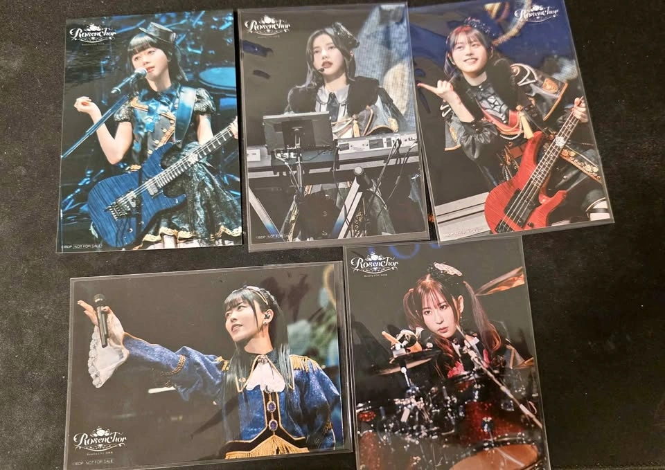 Roselia Rosenchor Live Photo Card (Official) NOT FOR SALE POB