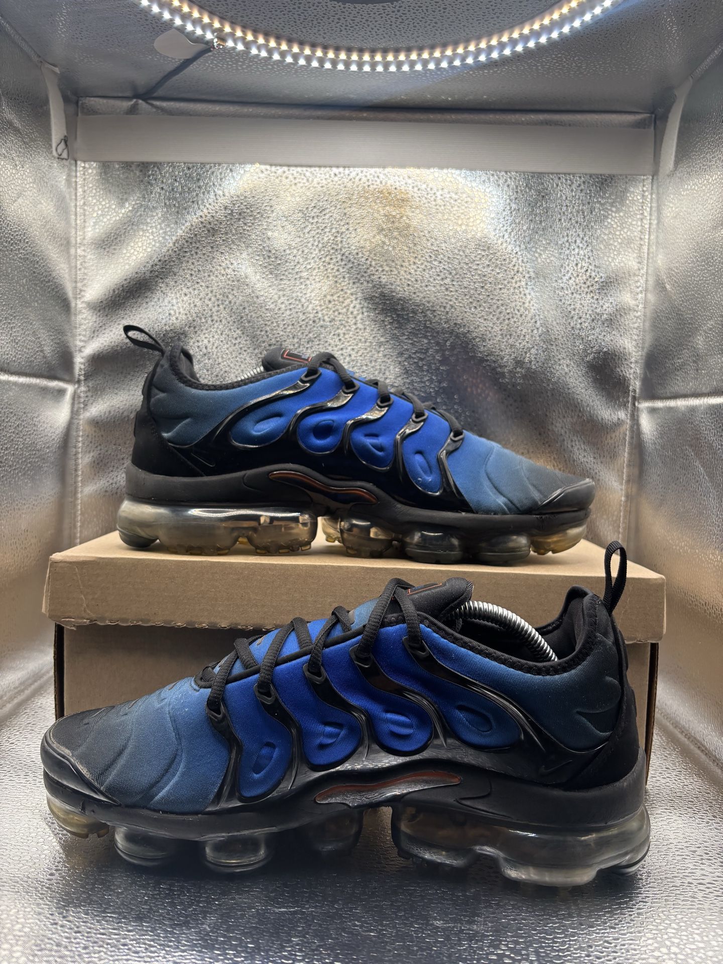 Nike Air VaporMax Plus Knicks Size 10 Men's - photo 5