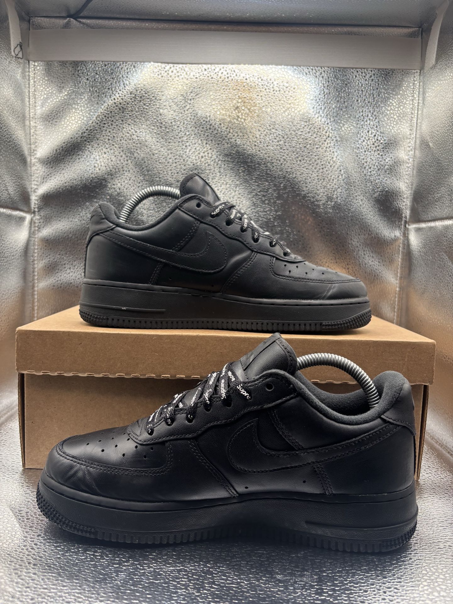 Nike Air Force 1 Low Supreme Black - photo 5