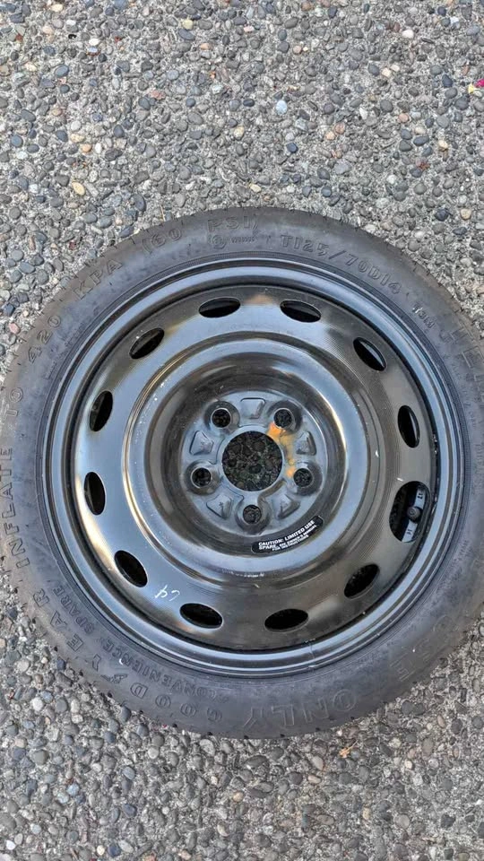 Spare Tire T125/70D14 Goodyear Chrysler Dodge Neon 1996