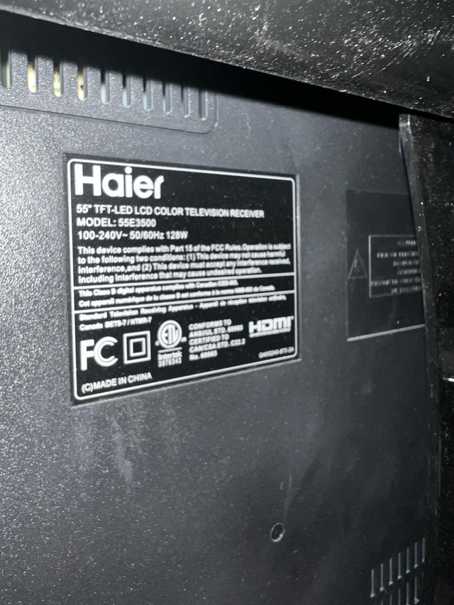 Haier 55” TV - photo 2