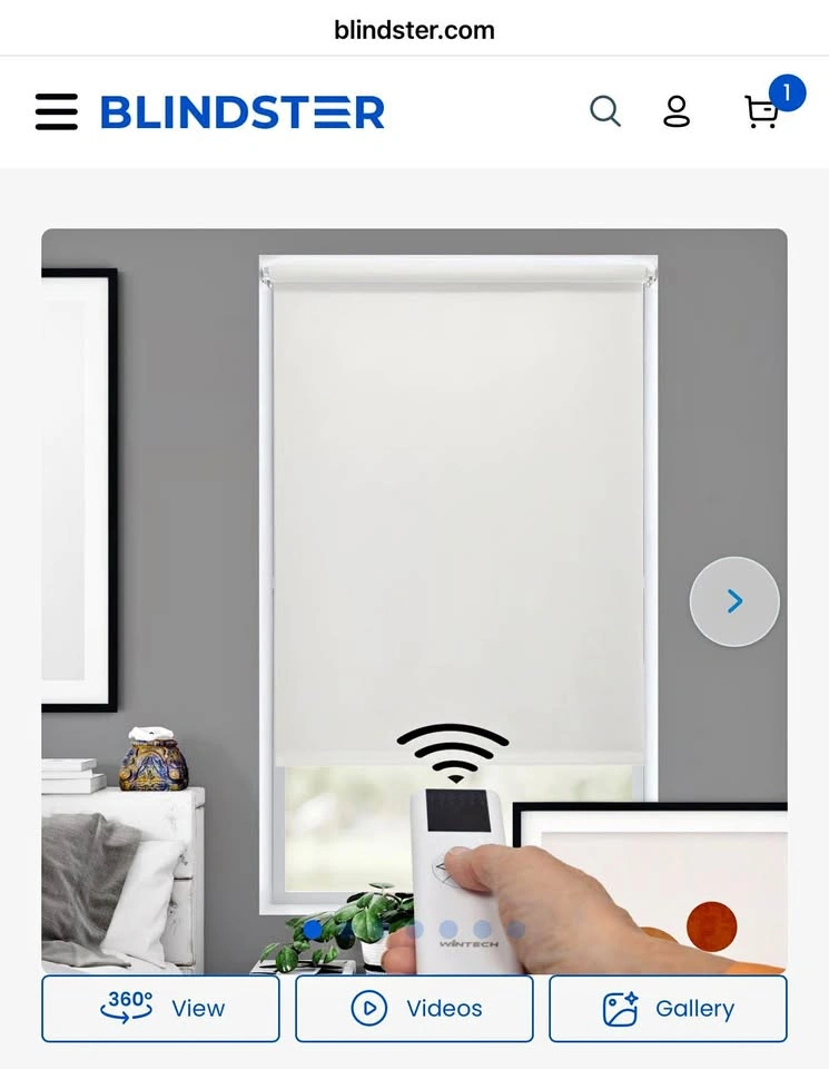 Motorized Window Roller Shade