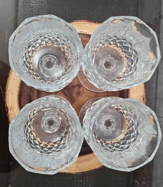 Set of 4 Cordial Glasses – New, Never Used - photo 3