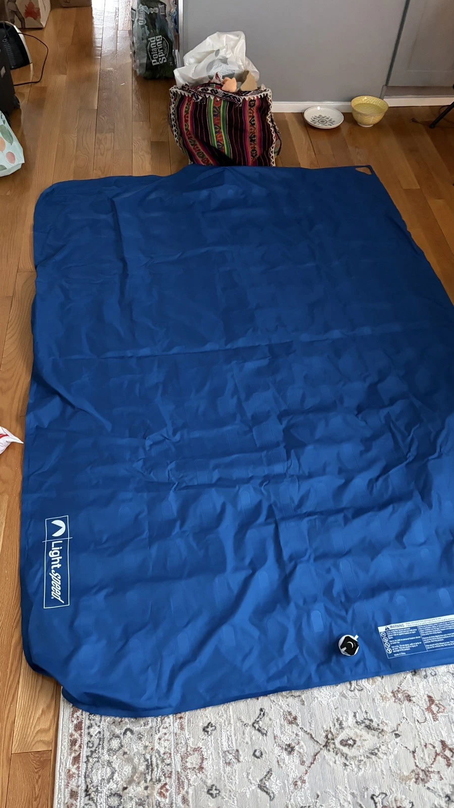 Lightspeed Outdoor Air Mattress - Gray/Blue - photo 2