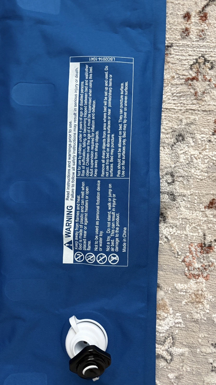 Lightspeed Outdoor Air Mattress - Gray/Blue - photo 4