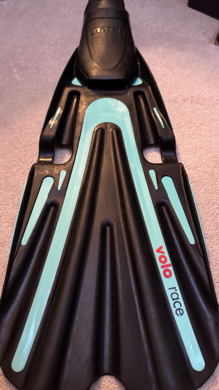 Mares Volo Race Full Foot Fins, 42/43 Aqua - photo 2