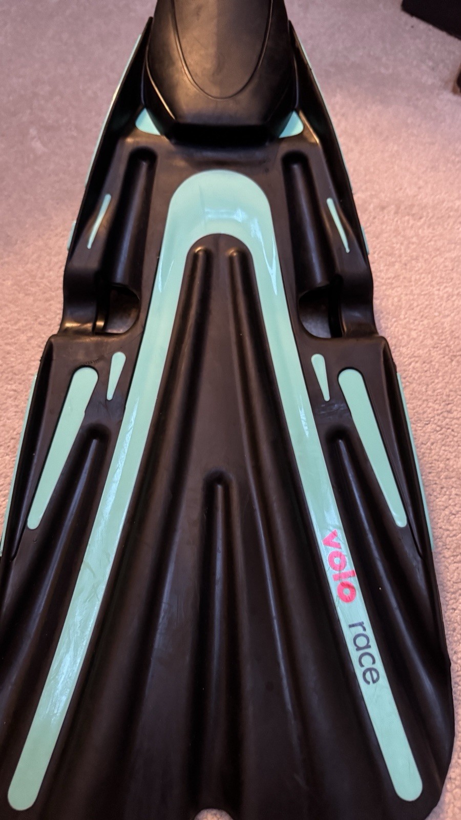 Mares Volo Race Full Foot Fins, 42/43 Aqua - photo 3