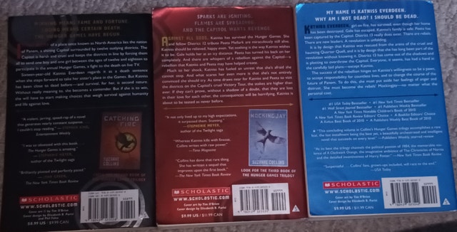 Hunger Games, Catching Fire, Mockingjay Trilogy Books - photo 2