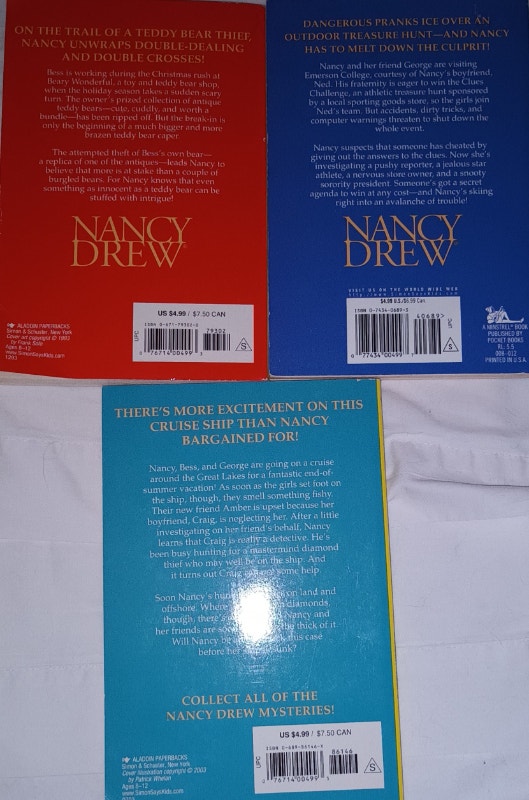 3 Nancy Drew Books #116, 163, 173 - photo 2