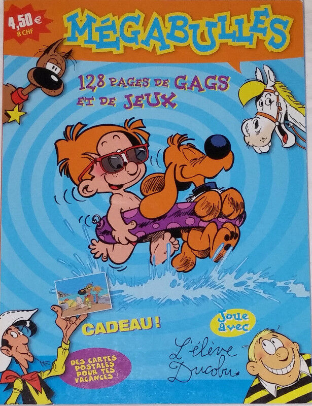 Mega Bulles - 128 Pages French Gag & Game Book