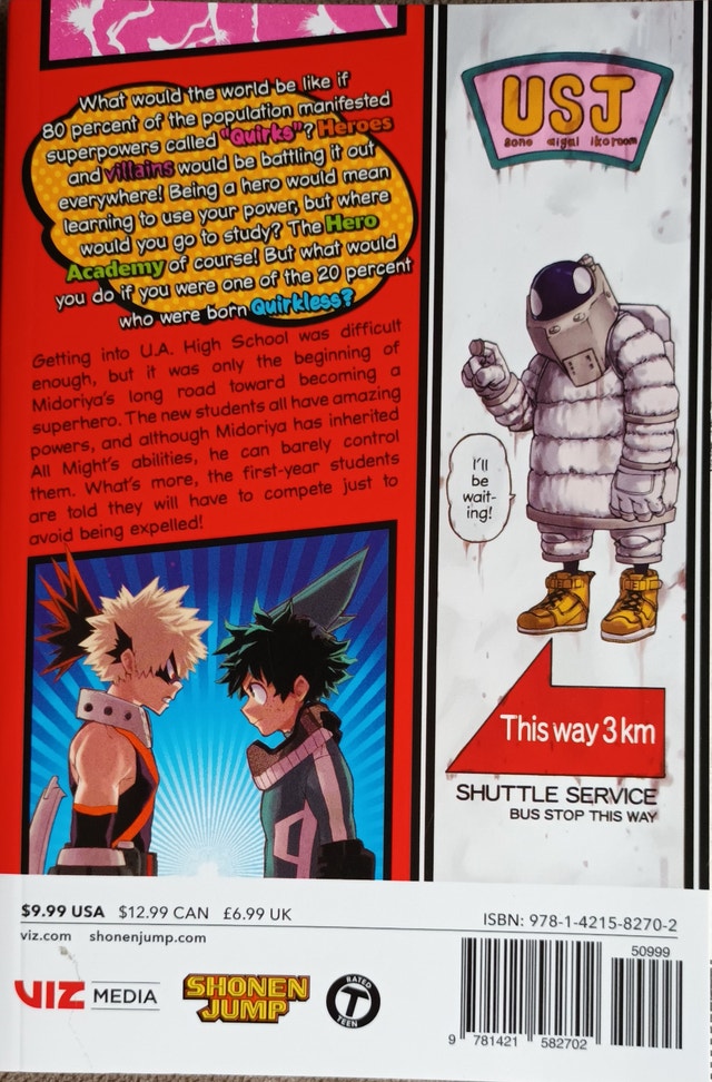 My Hero Academia English Manga Vol 1, 2, 22 - photo 4
