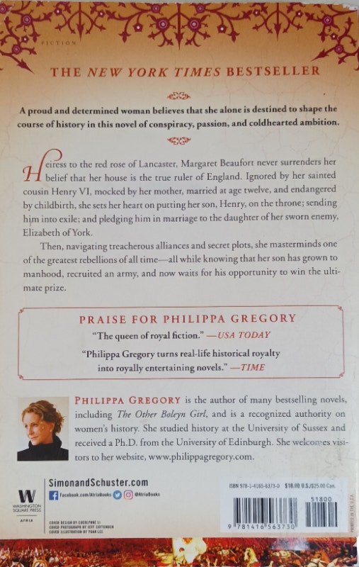 The Red Queen Book by Phillppa Gregory - photo 2