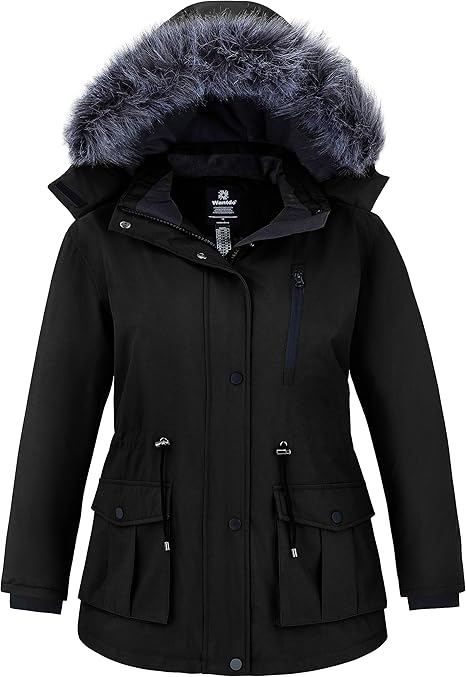 NEW Wantdo Women's 5X Plus Size Winter Coat