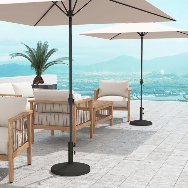 NEW C-Hopetree 42 lb Patio Umbrella Base Stand - photo 2