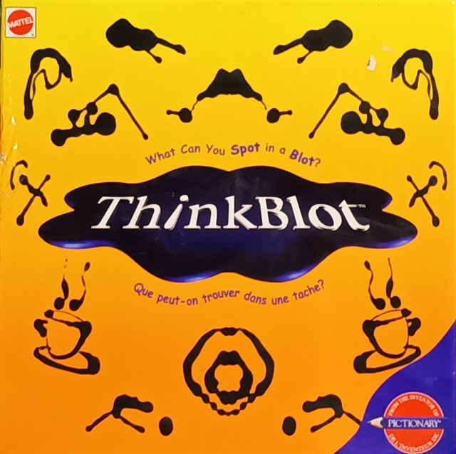 ThinkBlot Board Game by Mattel