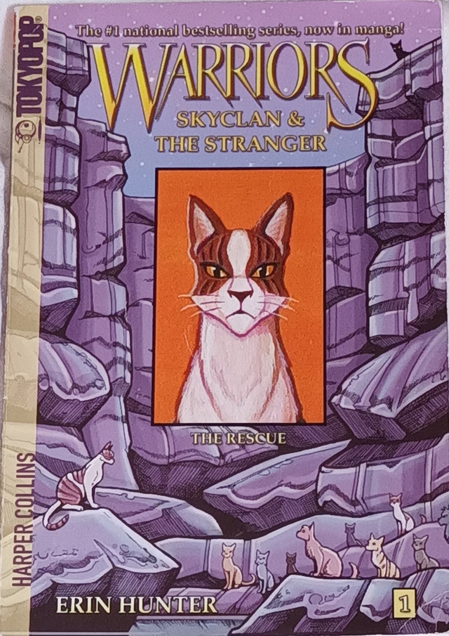 6 Hunter Warriors English Manga Books by Erin Hunter