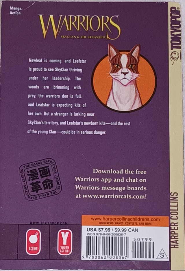 6 Hunter Warriors English Manga Books by Erin Hunter - photo 3