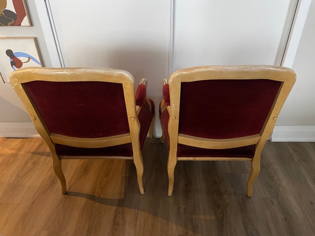 Vintage Louis XV Chairs (Pair) - photo 2