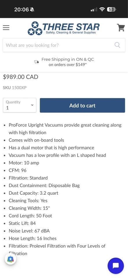 ProTeam ProForce 1500XP Commercial Upright Vacuum - photo 4